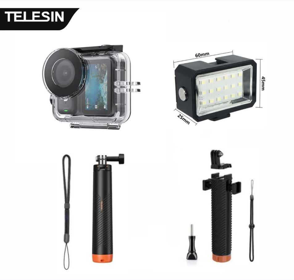 Drone Gimbal Case - TELESIN 60M Duiken Waterdichte Case Voor
