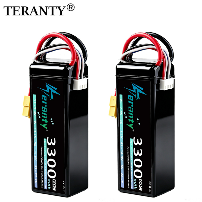 Drone Gimbal Controller - TERANTY 4S 3300mAh Lipo Batterij 14.8V