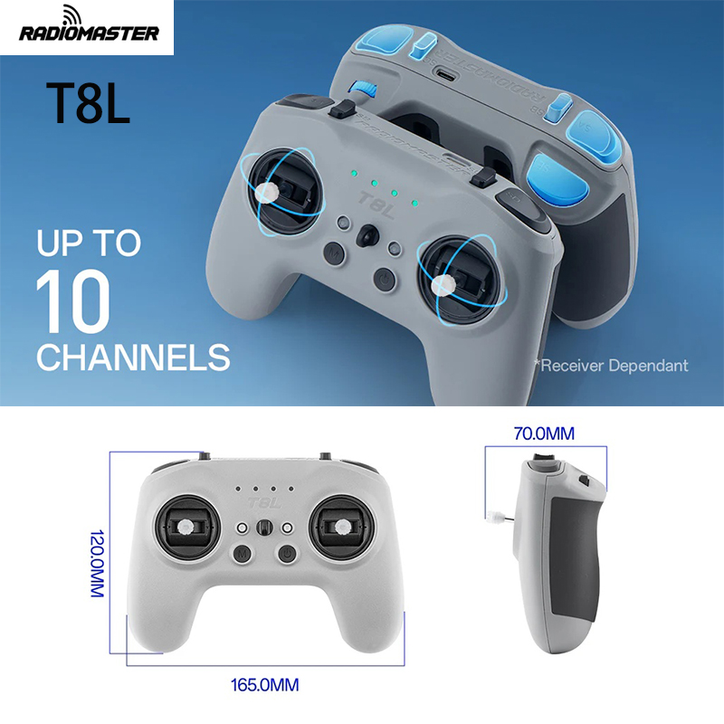Drone Gimbal Controller - RadioMaster T8L Radiocontroller M2 2.4GHz ExpressLRS