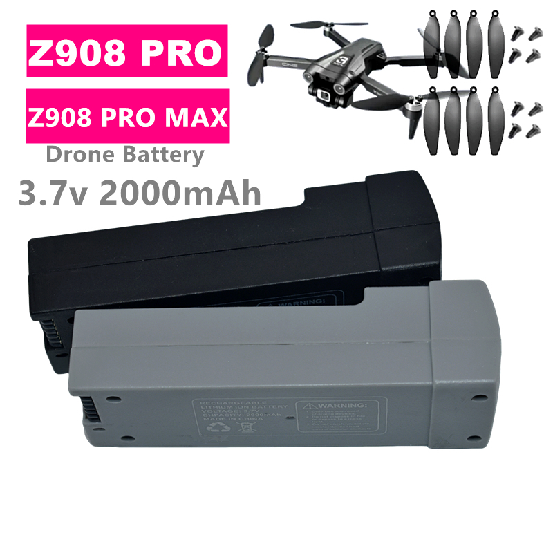 Drone Gimbal Controller - Z908 PRO Drone Batterij 3.7v 2000mah