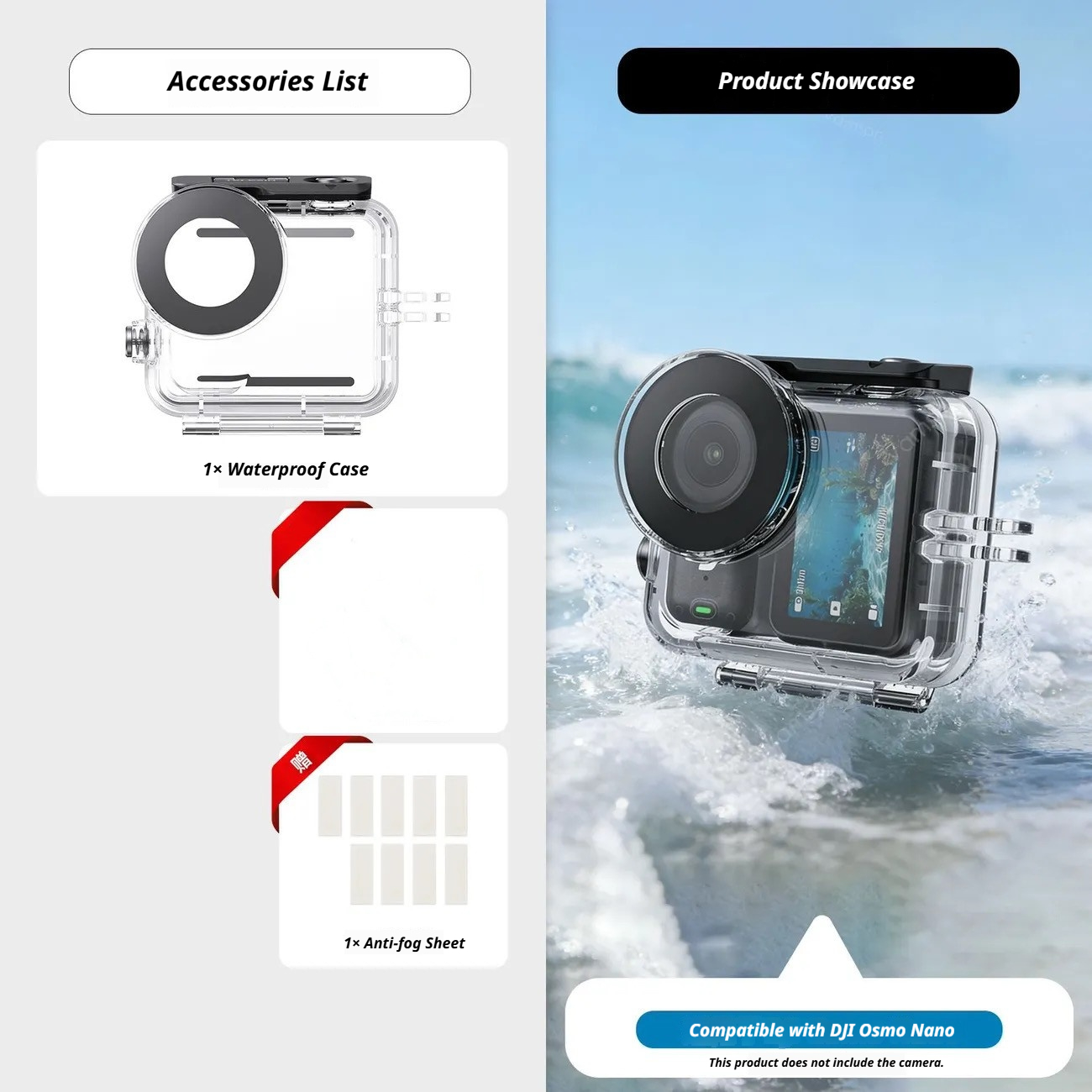 TELESIN 60M Duiken Waterdichte - Drone Gimbal Case recensie en prijs