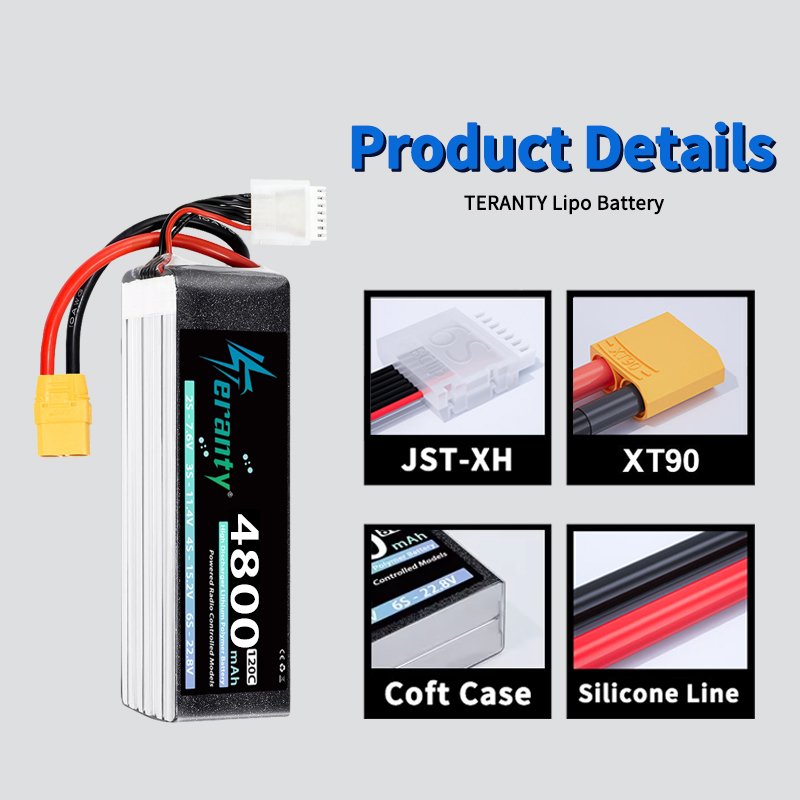 TERANTY 6S 4800mAh Lipo Batter - Drone Gimbal Controller recensie en prijs