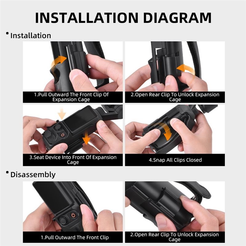 ABZZ-Pocket 4P uitbreidbare bo - Drone Gimbal Case recensie en prijs