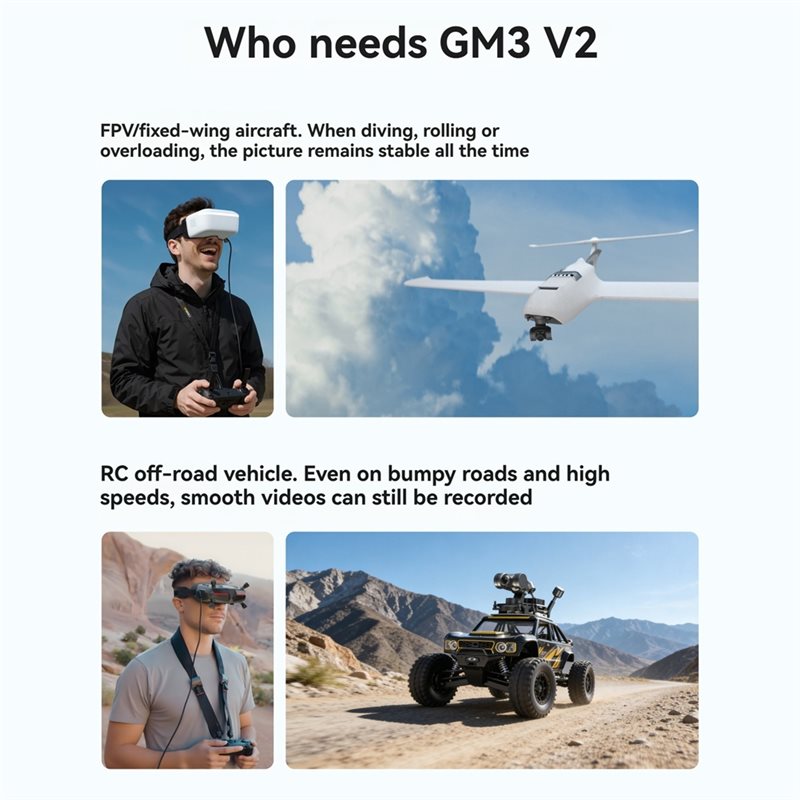 [NIEUW!A25P] GM3 V2 FPV Gimbal - Drone Gimbal 3 Axis recensie en prijs