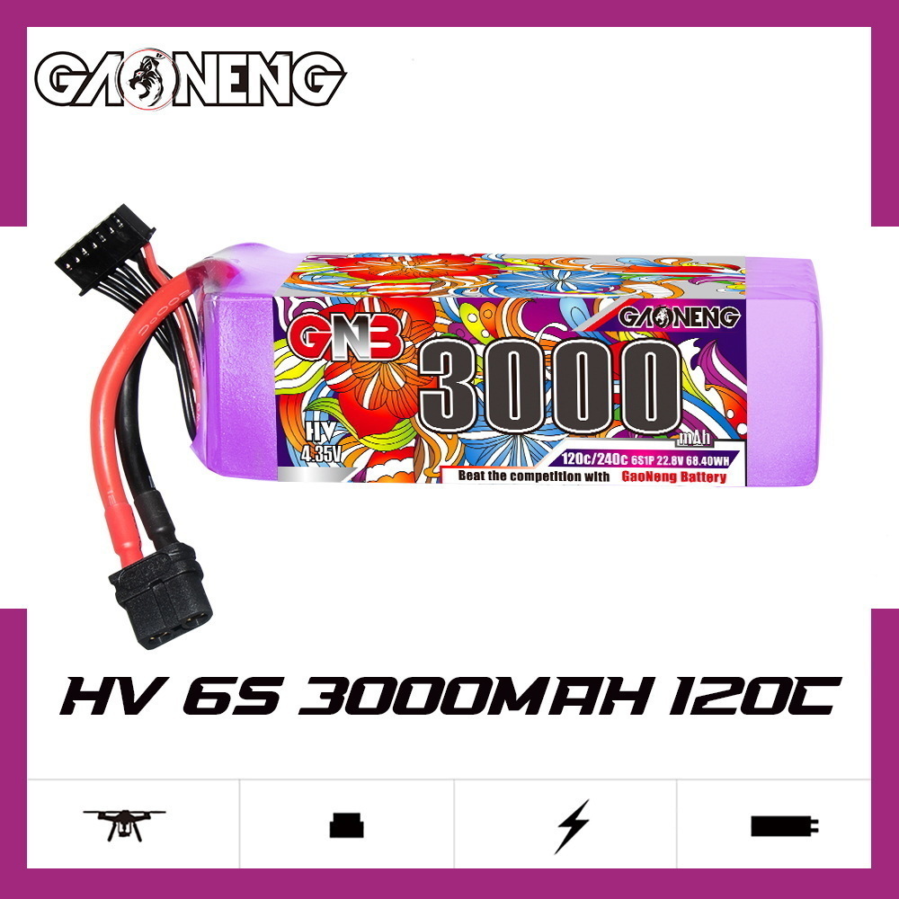 GNB Lipo Batterij 6S 22.8V 300 - Drone Gimbal Controller recensie en prijs